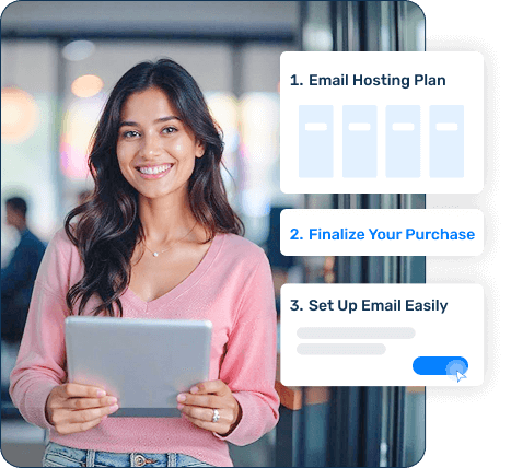 Set up email for business in no time | Hostbank India